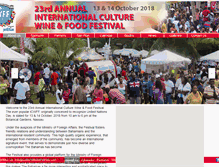 Tablet Screenshot of culturefestbahamas.com